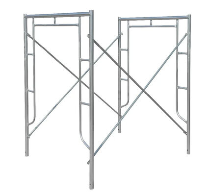 Customized Frame System Scaffolding with High Load Capacity  Construction Site