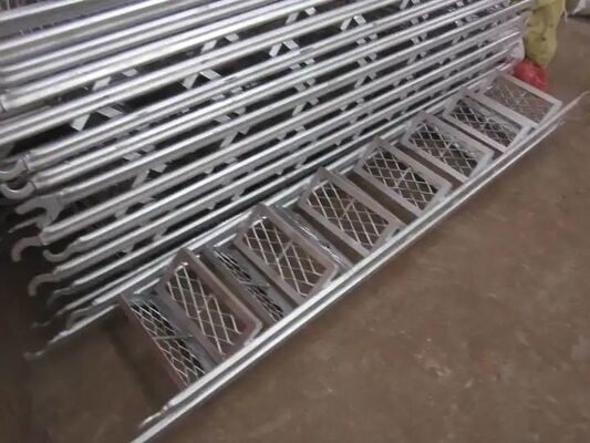 Reliable Scaffolding Step Ladders Step Height 30cm HDG Coated