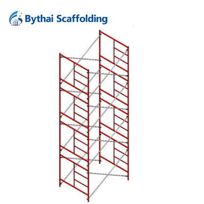 High Flexibility Powder Coated Frame Scaffolding System Quick and Easy Assembly for Columbia