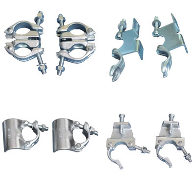 Scaffolding Swivel Clamp Heavy Duty Drop Forged Steel Adjustable Scaffold Fastener for Engineering Site Works BYTHAI