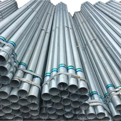GI Scaffolding Pipe, Hot-dip Galvanized Welded GI Scaffolding Pipe, 48.3mm OD, 3.2mm Wall Thickness for Building Scaffold Frames BYTHAI