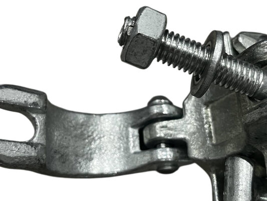 scaffolding clamp swivel Q235 hot dip galvanized forged steel adjustable angle heavy duty for scaffolding frame connection and building structure fastening BYTHAI