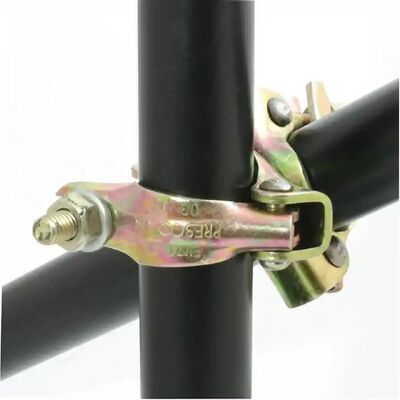 Silver Coupler Scaffolding Stable and Strong Construction forged double coupler