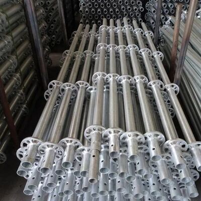 Bs1139 En39 Bs En10219 Galvanized Ringlock Scaffold Pipe Tube Oem Odm Pre Scaffolding For Construction