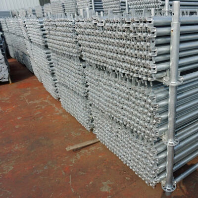 Versatile and Fabricated Ringlock System Scaffolding with Q355 Steel Vertical Pole