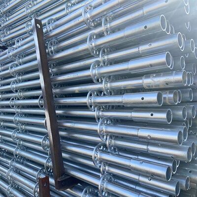 Convenient Q235 Safety Modular Tube Lock Scaffolding System For Maintenance OEM Service