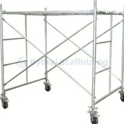 Industrial Building Tools Hot Dip Galvanized Movable H Frame Metal Scaffolding Parts
