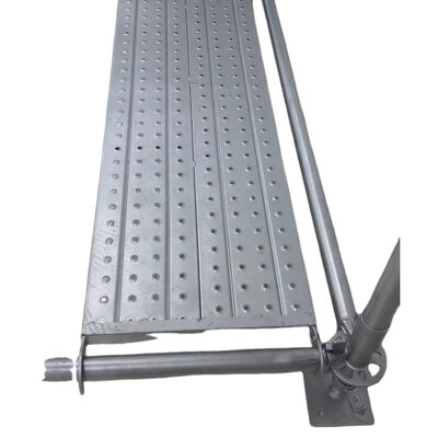 Aluminum Extension Plank, 20 Inch Width, Adjustable Length, Anti-slip Punch Surface, Lightweight Aluminum Extension Plank for Scaffold Working Platform BYTHAI