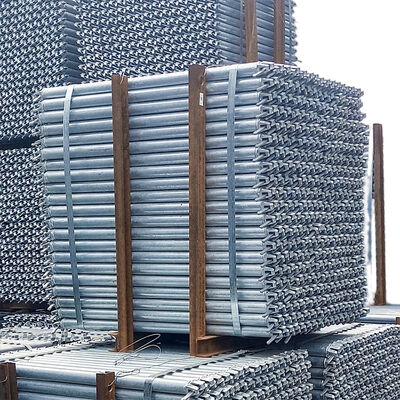 5x5 scaffolding hot dip galvanized steel 1.5m bay width ringlock type heavy load scaffolding for high-rise construction BYTHAI