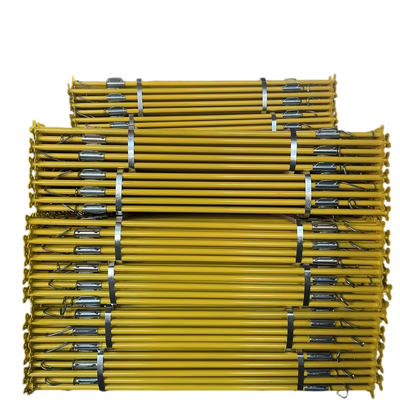 telescopic scaffolding props Q235 hot dip galvanized heavy duty adjustable thick wall steel structure for concrete formwork support and building construction shoring projects BYTHAI