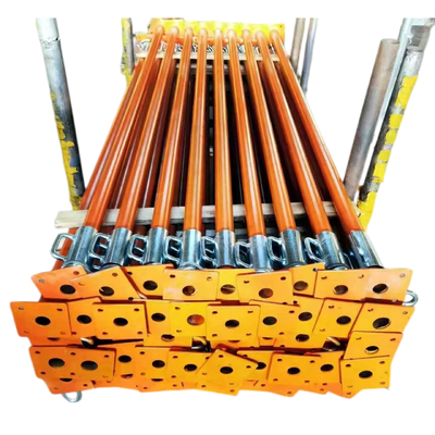 telescopic scaffolding props Q235 hot dip galvanized heavy duty adjustable thick wall steel structure for concrete formwork support and building construction shoring projects BYTHAI