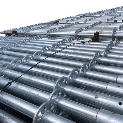 ring lock scaffolding system high strength galvanized steel reinforced system for heavy load construction support and industrial building maintenance BYTHAI